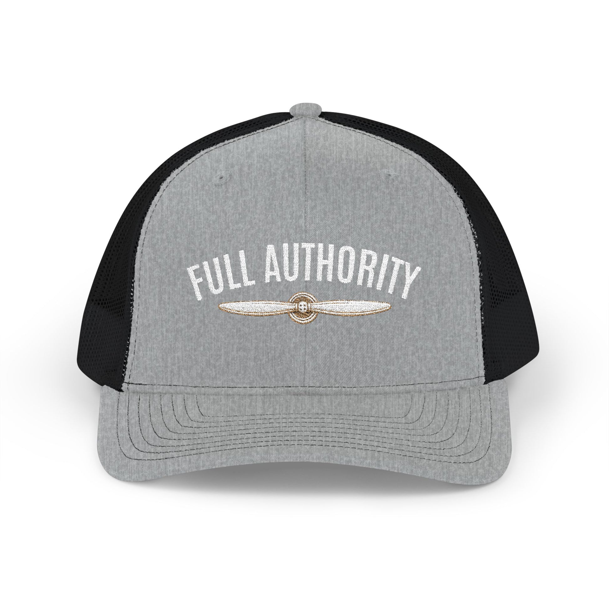 Full Authority Embroidered Trucker Cap