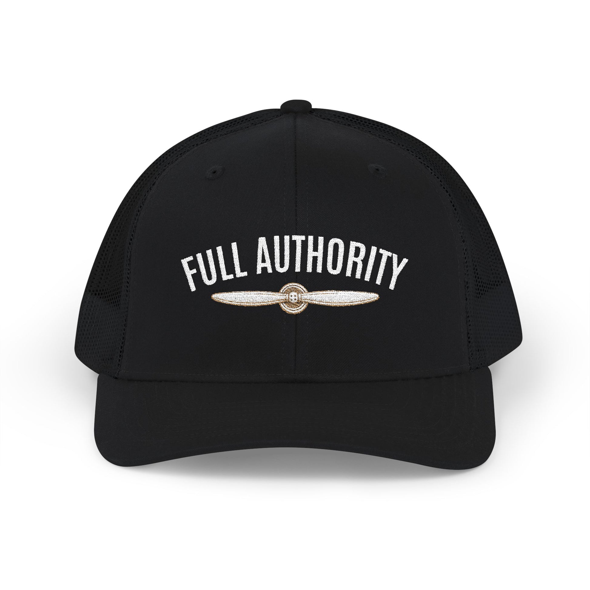 Full Authority Embroidered Trucker Cap