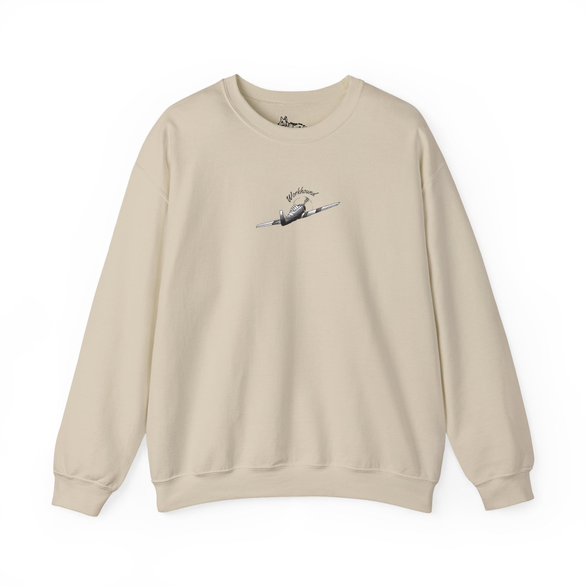Attack Plane Vintage Crewneck