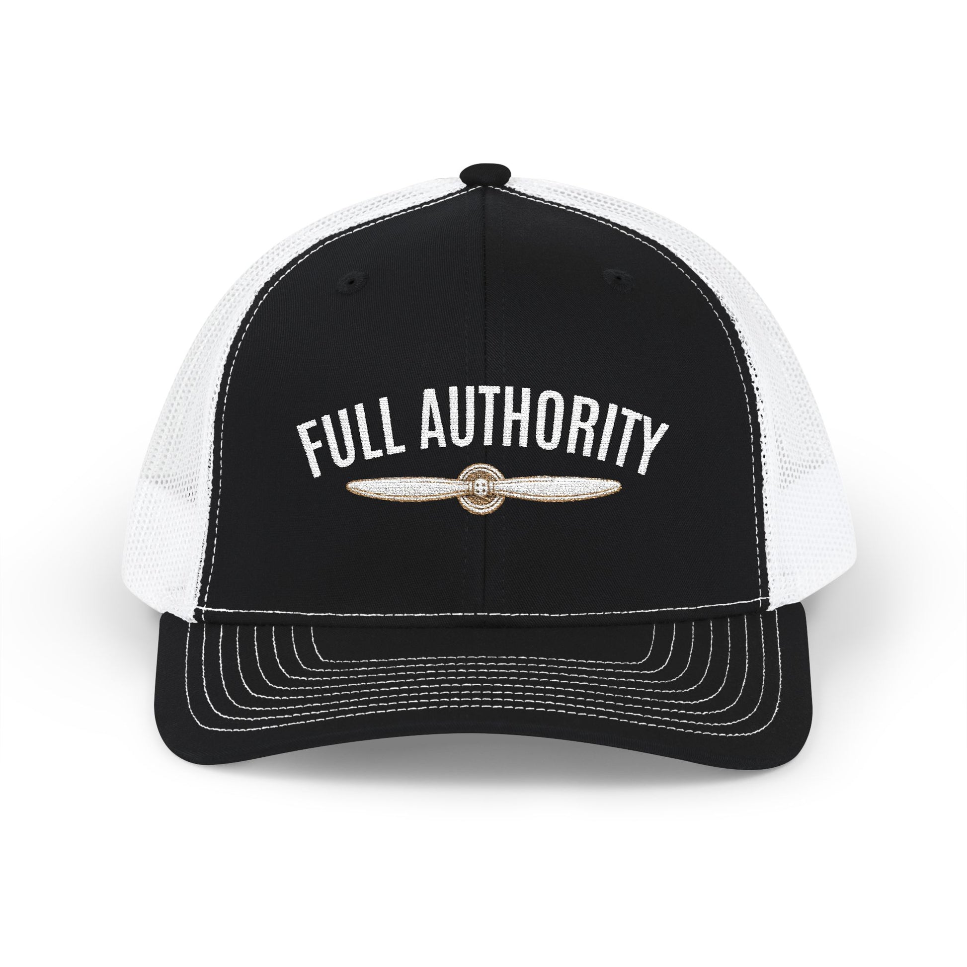Full Authority Embroidered Trucker Cap