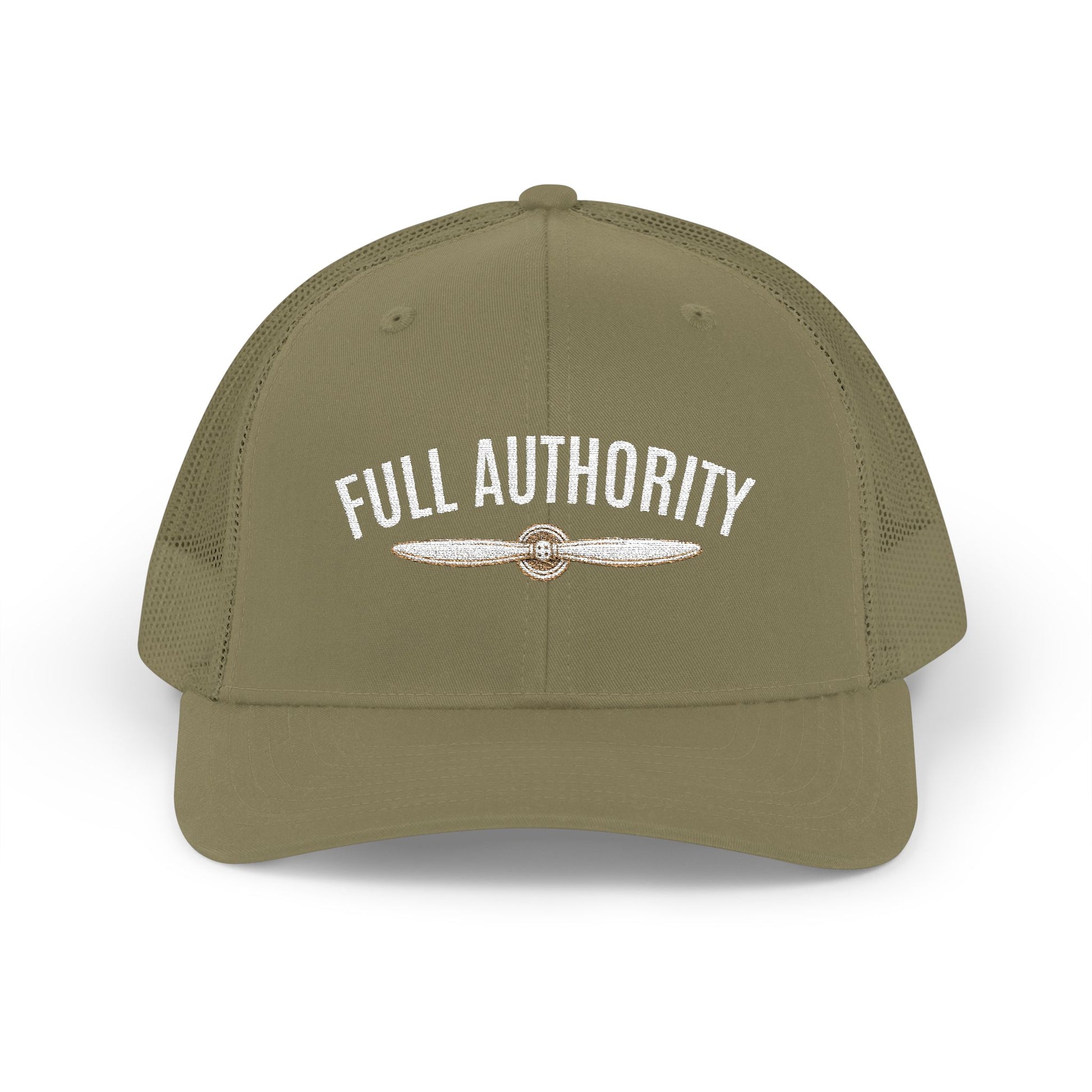 Full Authority Embroidered Trucker Cap